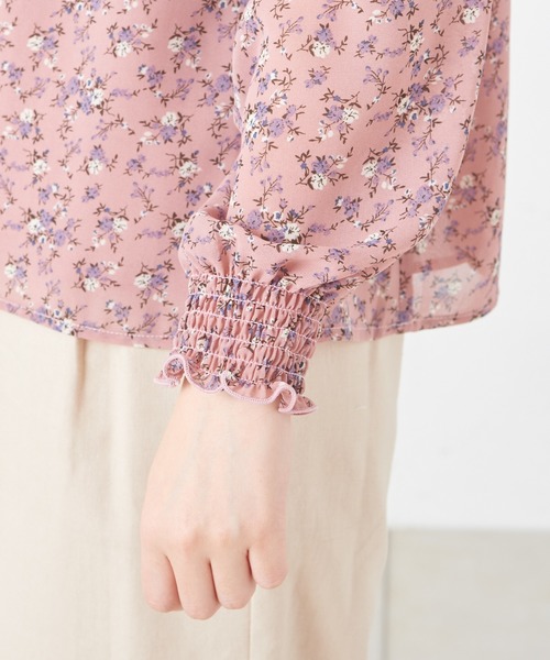 natural couture（ナチュラルクチュール）の「プチハイシャーリングブラウス（シャツ/ブラウス・レディース・ホワイト/ベージュ/ホワイト系その他/ブラック系その他/ピンク系その他・FREE）」の14枚目の写真