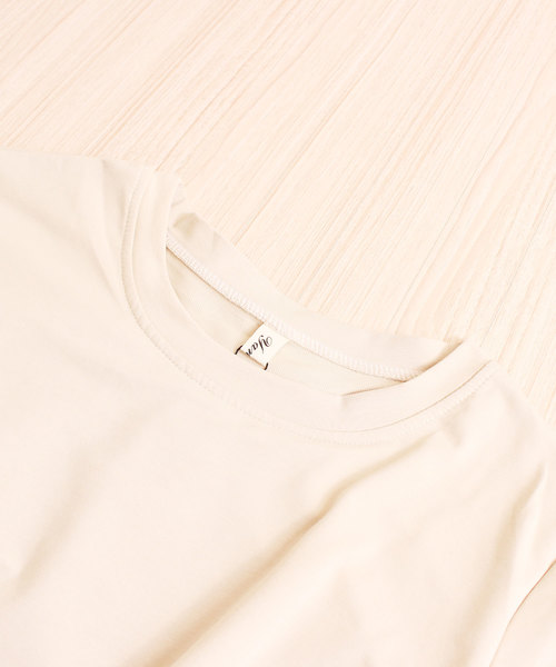 Sawa a la mode(サワアラモード)の「ナチュラル風合いのレイヤードチュニック(チュニック・レディース・ベージュ・FREE)」の9枚目の写真