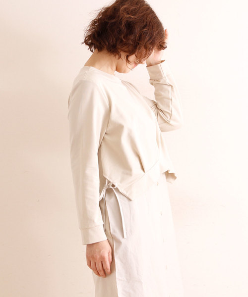 Sawa a la mode(サワアラモード)の「ナチュラル風合いのレイヤードチュニック(チュニック・レディース・ベージュ・FREE)」の15枚目の写真