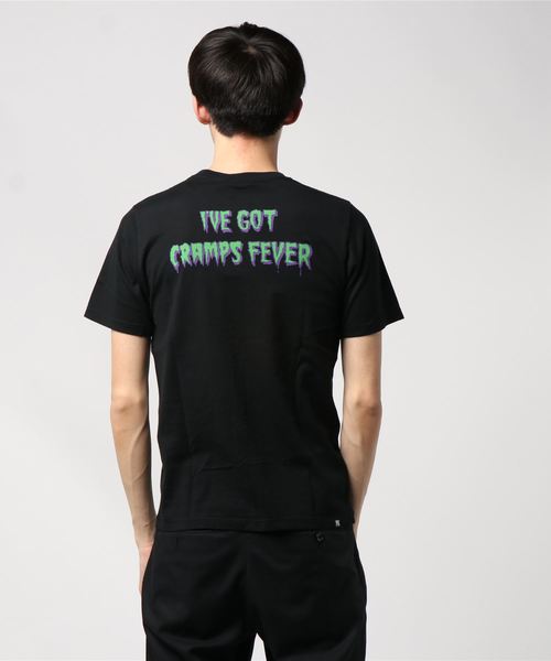 HYSTERIC GLAMOUR(ヒステリックグラマー)の「THE CRAMPS/HUNGRY pt Tシャツ(Tシャツ/カットソー・メンズ・ブラック/ホワイト・LARGE/X-LARGE/SMALL/MEDIUM)」の5枚目の写真