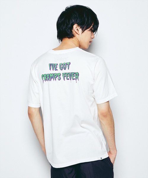 HYSTERIC GLAMOUR(ヒステリックグラマー)の「THE CRAMPS/HUNGRY pt Tシャツ(Tシャツ/カットソー・メンズ・ブラック/ホワイト・LARGE/X-LARGE/SMALL/MEDIUM)」の8枚目の写真