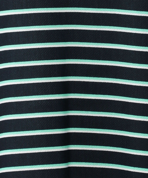 A/C DESIGN BY ALPHA CUBIC（エーシーデザインバイアルファキュービック）の「ボーダープルオーバー（Tシャツ/カットソー・レディース・オフホワイト/サックスブルー/グリーン・M size/L size）」の8枚目の写真