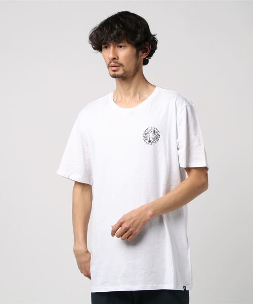 Hurley (ハーレー)の「M HRLY PREM WORMHOLE TEE SS / ハーレー バックプリント 半袖 Tシャツ ユニセックス(Tシャツ/カットソー・メンズ・ホワイト/ブラック/ネイビー・SMALL/MEDIUM/LARGE)」の2枚目の写真