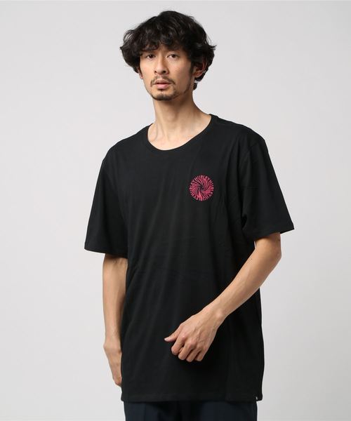 Hurley (ハーレー)の「M HRLY PREM WORMHOLE TEE SS / ハーレー バックプリント 半袖 Tシャツ ユニセックス(Tシャツ/カットソー・メンズ・ホワイト/ブラック/ネイビー・SMALL/MEDIUM/LARGE)」の1枚目の写真