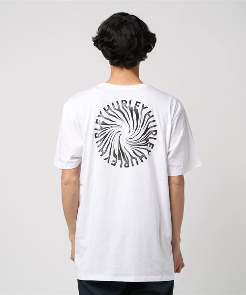 Hurley (ハーレー)の「M HRLY PREM WORMHOLE TEE SS / ハーレー バックプリント 半袖 Tシャツ ユニセックス(Tシャツ/カットソー・メンズ・ホワイト/ブラック/ネイビー・SMALL/MEDIUM/LARGE)」の7枚目の写真