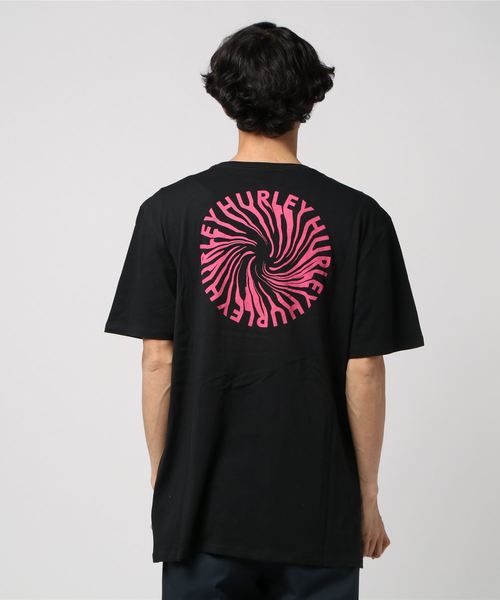 Hurley (ハーレー)の「M HRLY PREM WORMHOLE TEE SS / ハーレー バックプリント 半袖 Tシャツ ユニセックス(Tシャツ/カットソー・メンズ・ホワイト/ブラック/ネイビー・SMALL/MEDIUM/LARGE)」の5枚目の写真