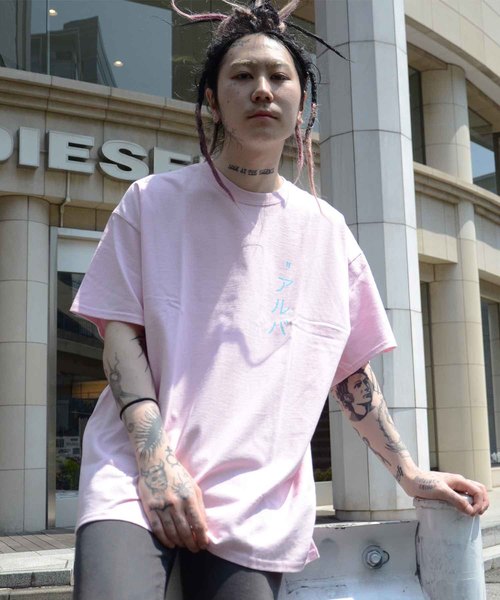 LABRAT（ラブラット）の「LABRAT×Alba Yruela "self" Tee（Tシャツ/カットソー・メンズ・ホワイト/スカイブルー/ピンク・MEDIUM/LARGE/X-LARGE）」の7枚目の写真