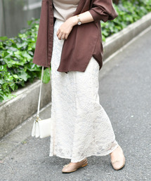 DouDou | 起毛レースマーメイドスカート(スカート)