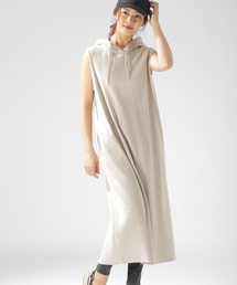 BAYFLOW | フードツキリブワンピース(ワンピース)