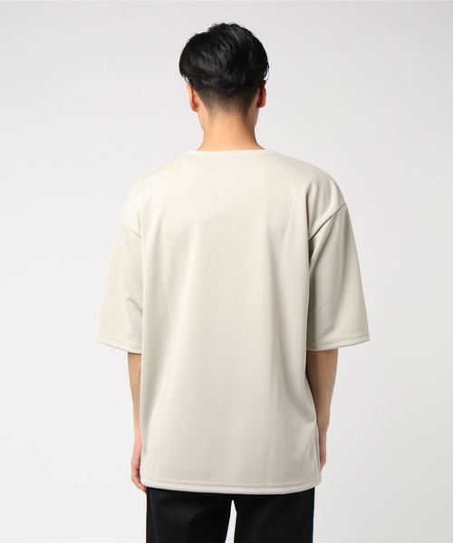 GGD（ジージーディー）の「GGD / 日本製ポンチBIG　TEE（Tシャツ/カットソー・メンズ・ホワイト/ベージュ・2/3）」の4枚目の写真