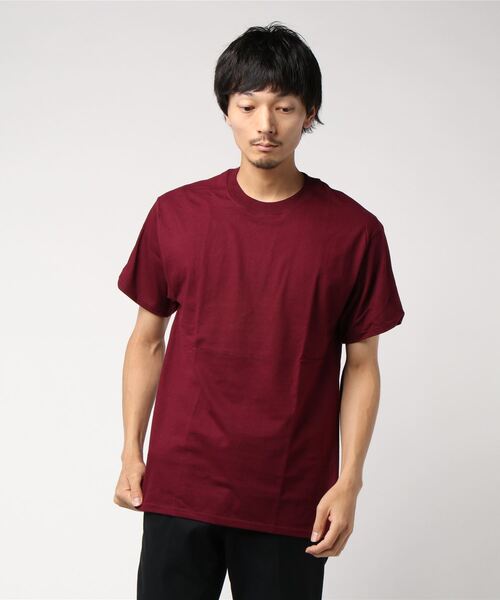 HANES(ヘインズ)の「【Hanes/ヘインズ】(UN)ビィーフィーTシャツ(Tシャツ/カットソー・メンズ・ネイビー/マルーン/グレー/ブラウン/ライム/イエロー系その他/パープル/オレンジ/ピンク/グリーン/ナチュラル/オリーブ/ブラック/ホワイト・MEDIUM/LARGE/X-LARGE)」の13枚目の写真
