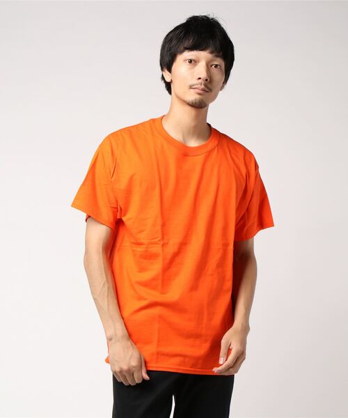 HANES(ヘインズ)の「【Hanes/ヘインズ】(UN)ビィーフィーTシャツ(Tシャツ/カットソー・メンズ・ネイビー/マルーン/グレー/ブラウン/ライム/イエロー系その他/パープル/オレンジ/ピンク/グリーン/ナチュラル/オリーブ/ブラック/ホワイト・MEDIUM/LARGE/X-LARGE)」の14枚目の写真