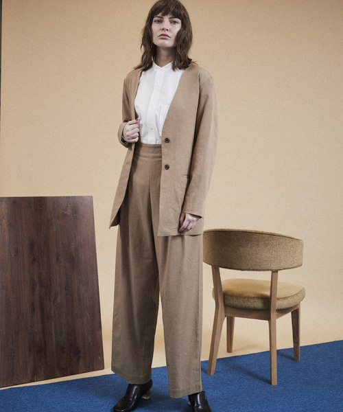 MAISON SPECIAL（メゾンスペシャル）の「ノーカラービッグシルエット  