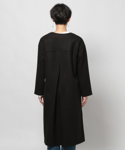 PAGEBOY（ページボーイ）の「コアジャージガウンコート（ダウンジャケット/コート・レディース・ブラック/ダークブラウン/モカ・FREE）」の11枚目の写真