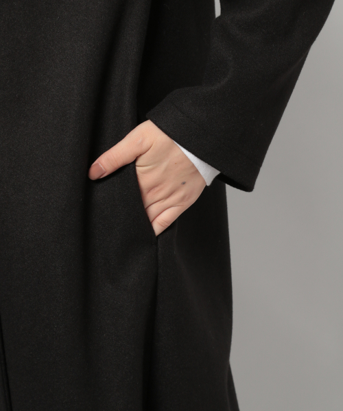 PAGEBOY（ページボーイ）の「コアジャージガウンコート（ダウンジャケット/コート・レディース・ブラック/ダークブラウン/モカ・FREE）」の15枚目の写真