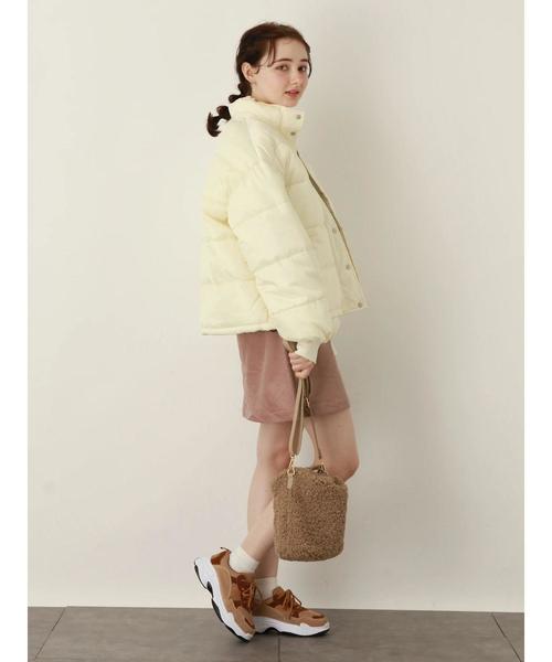 earth music&ecology（アースミュージックアンドエコロジー）の「モコモコボアバッグ＊（ショルダーバッグ・レディース・ベージュ/モカ/ブラック・FREE）」の11枚目の写真