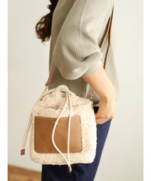 earth music&ecology | モコモコボアバッグ＊(ショルダーバッグ)