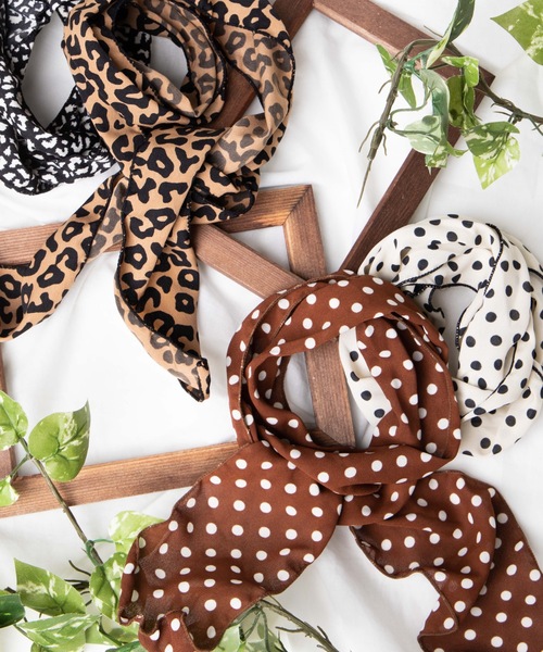 WEGO（ウィゴー）の「WEGO/ロング細スカーフ（バンダナ/スカーフ・レディース・その他4/その他2/その他1/その他3・FREE）」の5枚目の写真