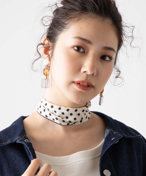 WEGO（ウィゴー）の「WEGO/ロング細スカーフ（バンダナ/スカーフ・レディース・その他4/その他2/その他1/その他3・FREE）」の7枚目の写真