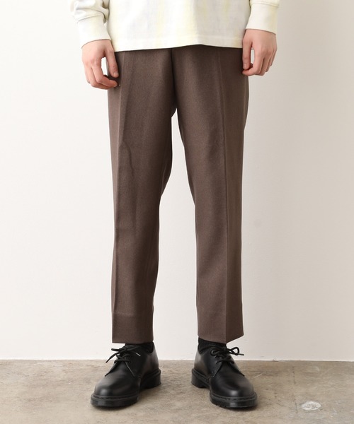 JUNRED（ジュンレッド）の「(美シルエット・高機能を兼ね備えた)ウォッシャブルサージスリム（スラックス・メンズ・ブラック/ベージュ/ベージュ系その他/サックスブルー・S/M/L/LL）」の3枚目の写真