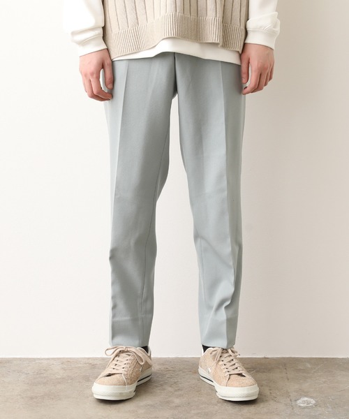 JUNRED（ジュンレッド）の「(美シルエット・高機能を兼ね備えた)ウォッシャブルサージスリム（スラックス・メンズ・ブラック/ベージュ/ベージュ系その他/サックスブルー・S/M/L/LL）」の7枚目の写真