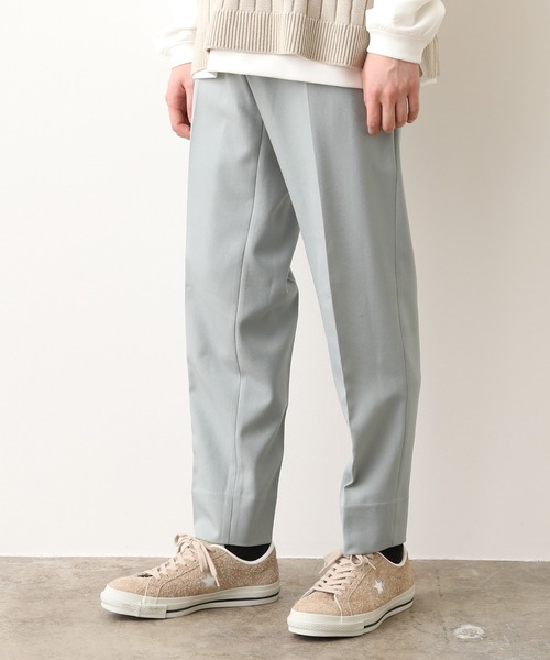 JUNRED（ジュンレッド）の「(美シルエット・高機能を兼ね備えた)ウォッシャブルサージスリム（スラックス・メンズ・ブラック/ベージュ/ベージュ系その他/サックスブルー・S/M/L/LL）」の10枚目の写真