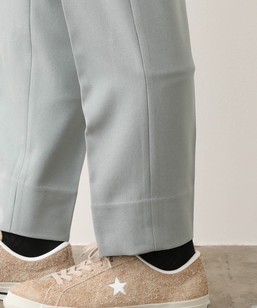 JUNRED（ジュンレッド）の「(美シルエット・高機能を兼ね備えた)ウォッシャブルサージスリム（スラックス・メンズ・ブラック/ベージュ/ベージュ系その他/サックスブルー・S/M/L/LL）」の21枚目の写真