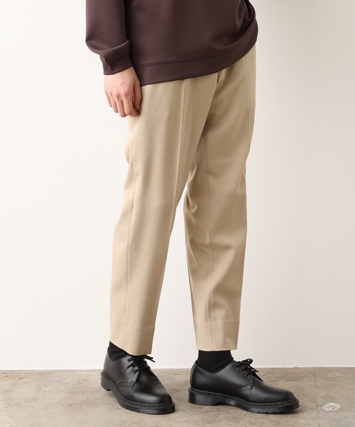 JUNRED（ジュンレッド）の「(美シルエット・高機能を兼ね備えた)ウォッシャブルサージスリム（スラックス・メンズ・ブラック/ベージュ/ベージュ系その他/サックスブルー・S/M/L/LL）」の13枚目の写真