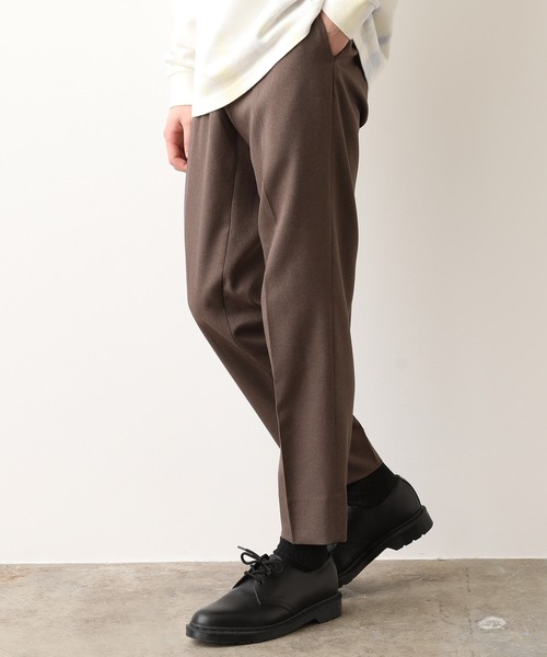 JUNRED（ジュンレッド）の「(美シルエット・高機能を兼ね備えた)ウォッシャブルサージスリム（スラックス・メンズ・ブラック/ベージュ/ベージュ系その他/サックスブルー・S/M/L/LL）」の18枚目の写真