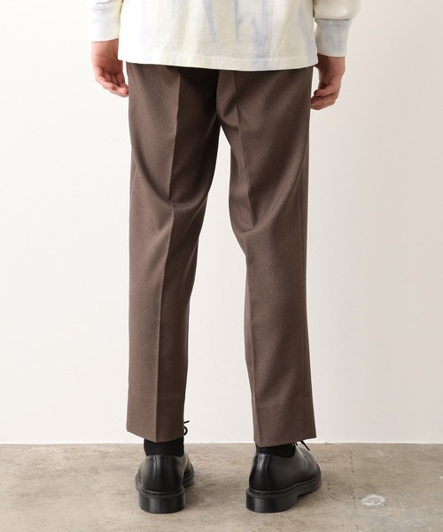 JUNRED（ジュンレッド）の「(美シルエット・高機能を兼ね備えた)ウォッシャブルサージスリム（スラックス・メンズ・ブラック/ベージュ/ベージュ系その他/サックスブルー・S/M/L/LL）」の8枚目の写真