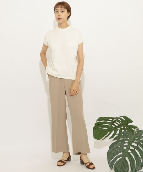 SENSE OF PLACE by URBAN RESEARCH(センスオブプレイスバイアーバンリサーチ)の「カラーワイドスラックス(その他パンツ・レディース・アイボリー/ラベンダー/ベージュ/ライトカーキ/ブラック・MEDIUM/LARGE/SMALL)」の11枚目の写真