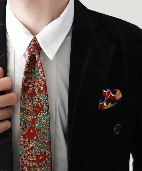 Antiqua アンティカ の 小粋な色と柄使いで印象を変える ペイズリー柄ネクタイ ネクタイ Wear