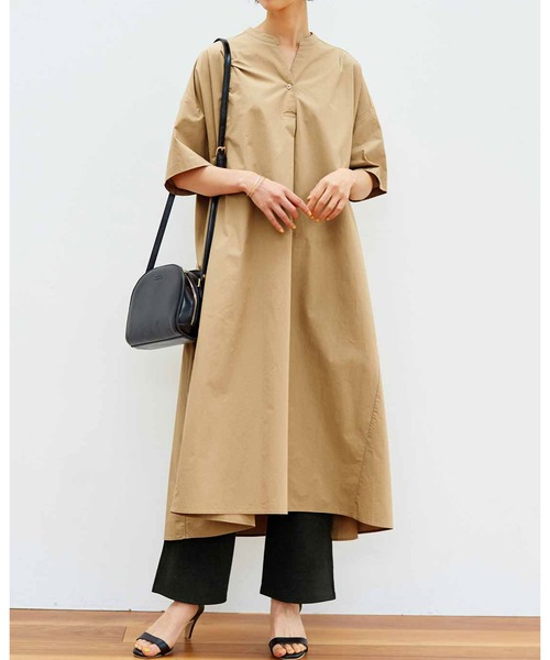 Live in comfort（リブインコンフォート）の「リブ　イン　コンフォート　ムレずに涼やか！こっそりメッシュのＵＶカットリブワイドパンツ（その他パンツ・レディース・ブラック/オートミール/杢グレー・1/2/4/3）」の10枚目の写真