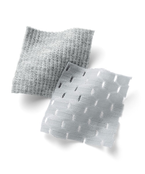 Live in comfort（リブインコンフォート）の「リブ　イン　コンフォート　ムレずに涼やか！こっそりメッシュのＵＶカットリブワイドパンツ（その他パンツ・レディース・ブラック/オートミール/杢グレー・1/2/4/3）」の13枚目の写真