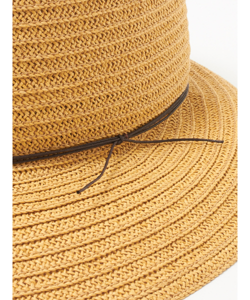 collex（コレックス）の「【紫外線対策】ペーパーつば広ハット（ハット・レディース・ベージュ/ブラウン・フリー）」の13枚目の写真