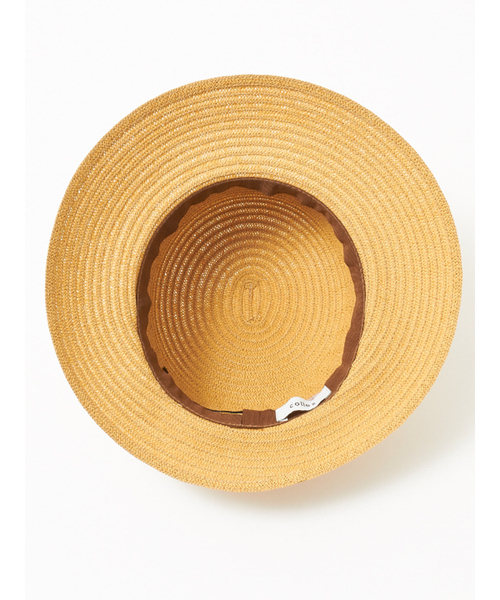 collex（コレックス）の「【紫外線対策】ペーパーつば広ハット（ハット・レディース・ベージュ/ブラウン・フリー）」の14枚目の写真