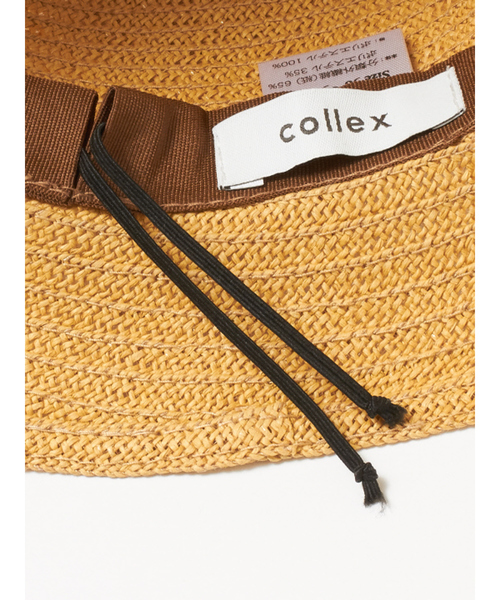 collex（コレックス）の「【紫外線対策】ペーパーつば広ハット（ハット・レディース・ベージュ/ブラウン・フリー）」の15枚目の写真