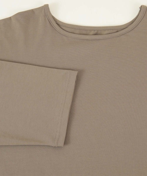 titivate（ティティベイト）の「ﾏﾙﾁwayﾌﾟﾙｵｰﾊﾞｰ（Tシャツ/カットソー・レディース・ホワイト/ブラック/モカ・FREE）」の21枚目の写真