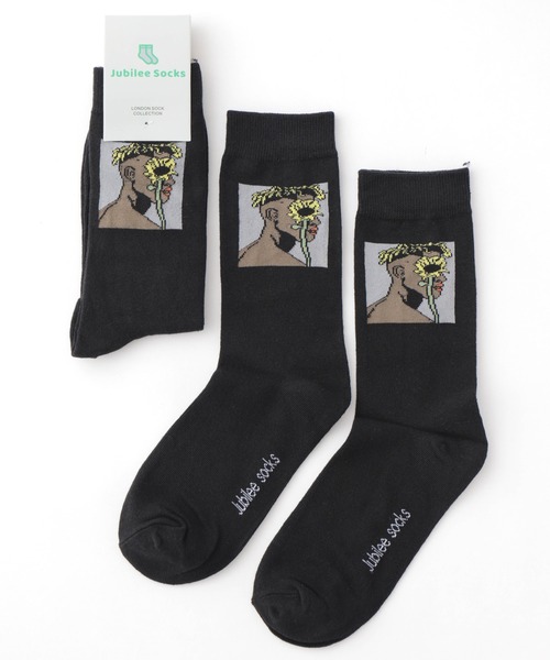 Jubilee(ジュビリー)の「ポップデザイン メンズソックス 単品(ソックス/靴下・メンズ・ブルー/ブラック×グレー/ブラック×レッド/ブラック×ブルー/ブラック×グリーン/ブラック×ピンク/ブルー系その他2/ブルー系その他3/ブルー系その他5/ブルー系その他/ライトグレー/アイボリー/グレー/チャコール/グレー×ピンク/ブラック系その他/ブルー系その他4/ブラック/グレー系その他2/マスタード/ブラック系その他2/ブラック系その他3/ブラック系その他4/ブラック系その他5/ライトブルー/ブラック系その他6/スカイブルー/ネイビー/レッド系その他/グレー系その他/ブラック×ホワイト/ブラック×イエロー/ブラック×パープル/ブルー系その他6/ライトグリーン/ベージュ/ピンク系その他/グリーン系その他/イエロー×グレー/ブルー系その他7/グレー系その他3/ダークブルー/サンドベージュ/クリーム/チャコールグレー/エンジ/パープル/ライトベージュ/ダークベージュ/ライトオリーブ/ダークインディゴブルー/ブラック系1/ブラック系2/ターメリック/ブルー系1・FREE)」の19枚目の写真