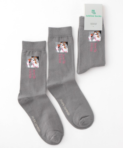 Jubilee(ジュビリー)の「ポップデザイン メンズソックス 単品(ソックス/靴下・メンズ・ブルー/ブラック×グレー/ブラック×レッド/ブラック×ブルー/ブラック×グリーン/ブラック×ピンク/ブルー系その他2/ブルー系その他3/ブルー系その他5/ブルー系その他/ライトグレー/アイボリー/グレー/チャコール/グレー×ピンク/ブラック系その他/ブルー系その他4/ブラック/グレー系その他2/マスタード/ブラック系その他2/ブラック系その他3/ブラック系その他4/ブラック系その他5/ライトブルー/ブラック系その他6/スカイブルー/ネイビー/レッド系その他/グレー系その他/ブラック×ホワイト/ブラック×イエロー/ブラック×パープル/ブルー系その他6/ライトグリーン/ベージュ/ピンク系その他/グリーン系その他/イエロー×グレー/ブルー系その他7/グレー系その他3/ダークブルー/サンドベージュ/クリーム/チャコールグレー/エンジ/パープル/ライトベージュ/ダークベージュ/ライトオリーブ/ダークインディゴブルー/ブラック系1/ブラック系2/ターメリック/ブルー系1・FREE)」の1枚目の写真