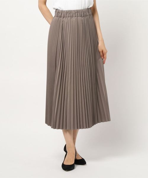 INTERPLANET(インタープラネット)の「リバーシブル配色タフタスカート(スカート・レディース・サックスブルー/ネイビー/カーキ・FREE)」の6枚目の写真