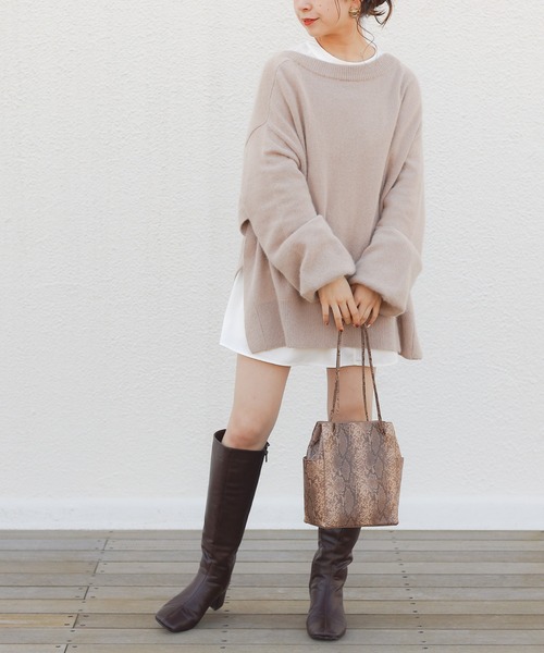 Chico（チコ）の「サイドポケットショルダーバッグ（ショルダーバッグ・レディース・ベージュ/ブラウン/パイソン・FREE）」の15枚目の写真