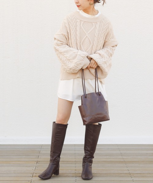 Chico（チコ）の「サイドポケットショルダーバッグ（ショルダーバッグ・レディース・ベージュ/ブラウン/パイソン・FREE）」の17枚目の写真