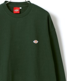 Dickies/ディッキーズ ビッグシルエット ワンポイント ミニワッペン ロゴスウェット トレーナー