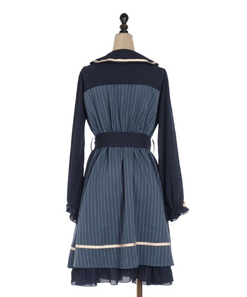 axes femme（アクシーズファム）の「ラインフレアワンピース