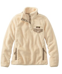 L.L.Bean | ウィメンズ エル・エル・ビーン・ハイ・パイル・フリース・プルオーバー 米国フィット・プチ(その他アウター)