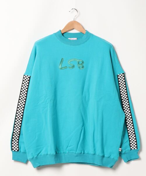 Little sunny bite（リトルサニーバイト）の「LSB high neck sweat dress（スウェット・レディース・ブルー/イエロー/ピンク・FREE）」の2枚目の写真