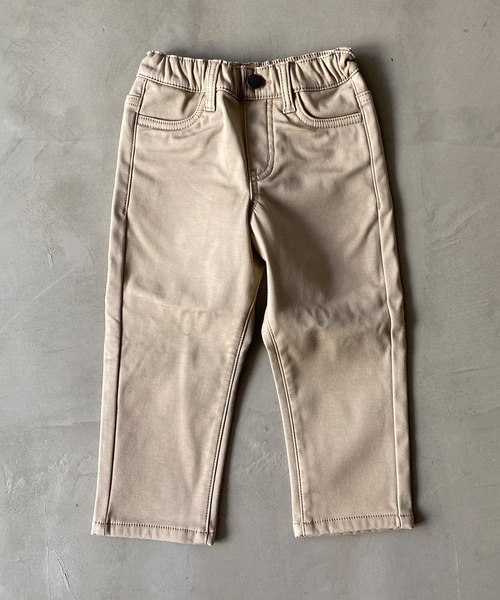 OMNES Another Edition（オムネス アナザーエディション）の「【キッズ】裏起毛ボンディングパンツ（その他パンツ・キッズ・カーキ/ワンウォッシュ/ブルー系その他2/ブラック/ベージュ/ブルー系その他・110cm/100cm/120cm/130cm）」の2枚目の写真