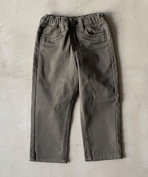 OMNES Another Edition（オムネス アナザーエディション）の「【キッズ】裏起毛ボンディングパンツ（その他パンツ・キッズ・カーキ/ワンウォッシュ/ブルー系その他2/ブラック/ベージュ/ブルー系その他・110cm/100cm/120cm/130cm）」の3枚目の写真