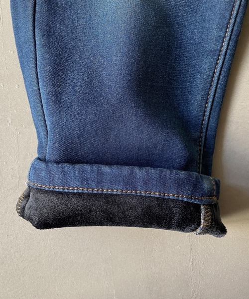 OMNES Another Edition（オムネス アナザーエディション）の「【キッズ】裏起毛ボンディングパンツ（その他パンツ・キッズ・カーキ/ワンウォッシュ/ブルー系その他2/ブラック/ベージュ/ブルー系その他・110cm/100cm/120cm/130cm）」の10枚目の写真